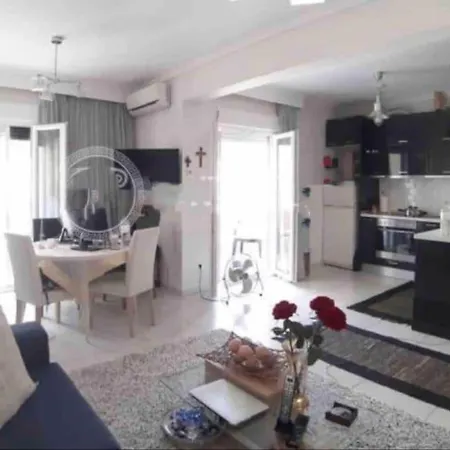 Summer Beach House Stylish Modern Luxurious At Riviera Aghia Triada Near City Of Thessaloniki Agia Triada  Exterior photo